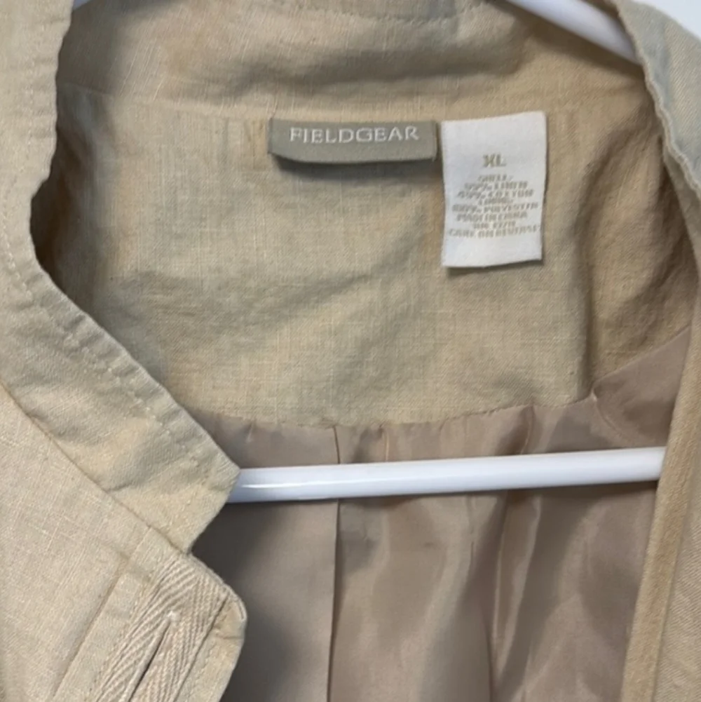 Light Khaki Utility Jacket - Picture 3 of 6